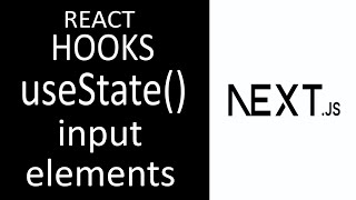 useState Part 2  Implementing Input Elements with useState Hook [upl. by Nerro]