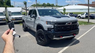 Procharged 2024 Chevrolet Silverado 1500 ZR2 Start Up Exhaust Test Drive Walkaround POV and Rev [upl. by Aivlys144]