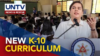 DepEd launches revised K10 curriculum effective SY 20242025 [upl. by Eylhsa]