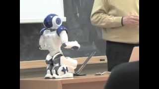 Luca Iocchi introduces Nao Robot [upl. by Deanna]