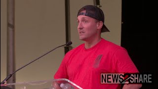 Lt Col Stuart Scheller speaks at Rod of Iron Freedom Festival [upl. by Nolak]