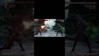 Sektor amp Subzero combos mortakombat1 gaming scorpionmortalkombat gameplay mortalkombat [upl. by Akenihs]