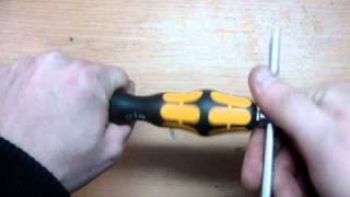 NEW Wera chiseldriver screwdriver [upl. by Janaye790]