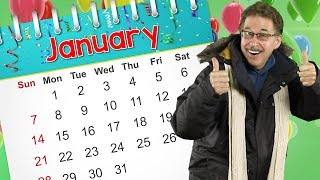 January  Calendar Song for Kids  Jack Hartmann [upl. by Elwyn]