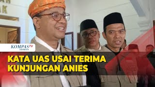 Anies Baswedan Kunjungi Ustadz Abdul Somad Bahas Dukungan untuk AMIN di Pilpres 2024 [upl. by Eetnod861]