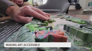 Local artist heightening disability awareness reshaping Iowas mural landscape [upl. by Bayard]