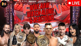 WWE Monday Night Raw Watch Along amp Reactions [upl. by Shirley323]