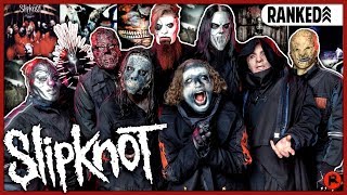 Every SLIPKNOT Album Ranked Worst to Best 19992019 [upl. by Isewk]