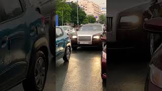 Thalapathy RR Car 🚗 spotted at Teynampet ￼ Thalapathy Vijay car thalapathy rollsroyce shorts [upl. by Camden]