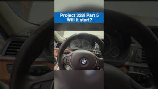 First start on the freshly rebuilt N20 in Project 328i Find out in Part 5 BMW [upl. by Ameh922]