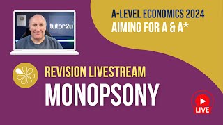 Monopsony  Livestream  Aiming for AA Economics 2024 [upl. by Marris]