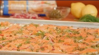 Pillsbury Artisan Salmon Pizza Flatbread [upl. by Sharona751]