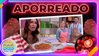 Aporreado receta fácil y rápida con la Chef Ingrid Ramos  Sale el Sol [upl. by Broderick]