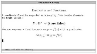 Prolog Predicates [upl. by Nitsruk]