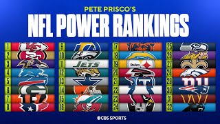 2024 NFL Power Rankings POST DRAFT  CBS Sports [upl. by Kilroy]