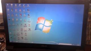 Windows 7 Startup and Shutdown on Asus Notebook [upl. by Medovich]