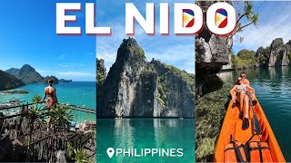 3 DAYS IN EL NIDO PALAWAN 2023  Tour A Big Lagoon Canopy Walk Nacpan Beach [upl. by Imim546]