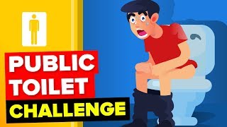 Use Only Public Toilets For 7 Days CHALLENGE [upl. by Anitneuq]