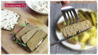 PRZEPIS► Seitan z ciecierzycy bez glutenu Zdrowa pieczeń bezmięsna  SkutecznieTv [upl. by Eked]