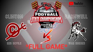 2024 South Carolina Class 2A Football State Championship  Full Game [upl. by Nyrb]