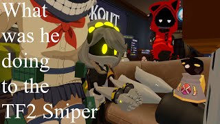 What was he doing to the TF2 Sniper  Murder Drones Vr [upl. by Stavro]