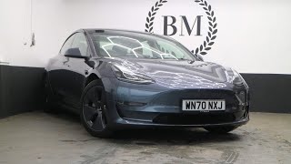 Tesla Model 3 Long Range AWD WN70 NXJ [upl. by Ynaffets]