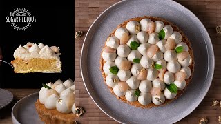 Lychee Chrysanthemum Frangipane Tart [upl. by Cardon]