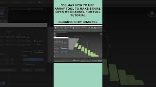 3ds Max Array Modeling with Array tool  Array Tool to generate Multiple copy [upl. by Adnar298]