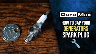 How to Gap a Spark Plug for Your DuroMax Generator [upl. by Amitarp]