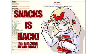 old 4chan flash animation  Snacks is Back [upl. by Nalra]