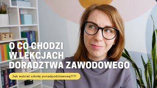 O co chodzi w doradztwie zawodowym i jak wybrać szkołę ponadpodstawową ➡ Zrób te 3 kroki 🧐 [upl. by Yenohtna]