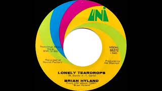 1971 HITS ARCHIVE Lonely Teardrops  Brian Hyland mono 45 [upl. by Bushweller531]