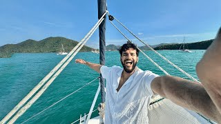 Abhishek bought a private yatch in Thailand [upl. by Adnalay495]