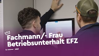 Meister der Wartung Fachmannfrau Betriebsunterhalt EFZ  Jabil  Lehrstellenvideo  Yousty [upl. by Ellynn]