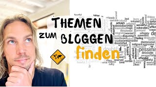 Themen zum Bloggen 3 Stellschrauben für profitable Ideen  unaufschiebbarde [upl. by Leggett108]