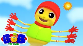 The Incy Wincy Spider  Bob The Train Nursery Rhymes amp Kids Songs  Baby Cartoons  Children Songs [upl. by Asilim]