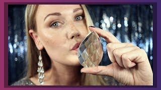 ASMR EAR TO EAR WHISPER TAPPING HYPNOTISING SPARKLY DIAMONDS [upl. by Norene226]