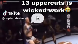 13 Consecutive Uppercuts😭😭 ufc gaming commentary [upl. by Namreh]