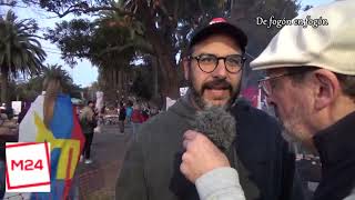 Sebastián Baldomir Diputado del MPPFA en el acto de masas de la 609 en el Parque Rodó [upl. by Tillo]