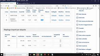 12 Compilazione della Fattura Elettronica con il servizio Fatture e Corrispettivi [upl. by Kilmarx]