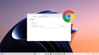 How to Make Chrome Default Browser in Windows 11 [upl. by Caddaric652]