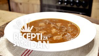 Čobanac  video recept [upl. by Aerdnwahs769]