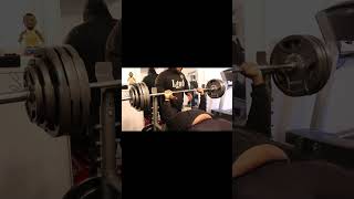 Did I FAIL this 385lb Bench Press PR AGAIN chestday homegym [upl. by Zeuqram]