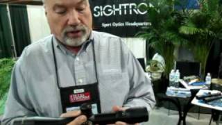 Sightron  New 1050x60mm and Tactical Scopes  SHOT Show 2010 [upl. by Nyrahtak237]