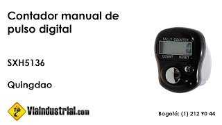 Contador manual de pulso digital SXH5136 [upl. by Anivol]