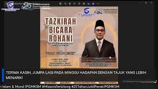 Tazkirah Bicara Rohani — Tajuk Puasa Tetapi Miskin [upl. by Kayley898]