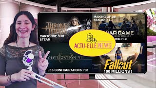 Actu Elle News du 4 octobreThrone and Liberty STALKER 2 Civilization et Fallout [upl. by Notfa563]