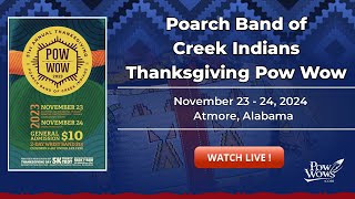 Poarch Band of Creek Indians 51st Annual Thanksgiving Pow Wow [upl. by Aizirtap626]