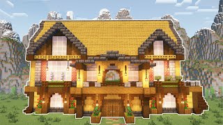 How to build Medieval Village 1220  Storage House  Minecraft Tutorial [upl. by Dusa475]