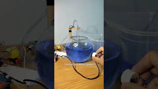 Contactless water sensor  water tank overflow alarm  arduino project diy experiment [upl. by Derk]